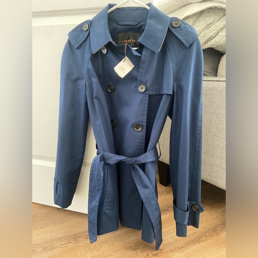 Coach Iconic Short Trenchcoat